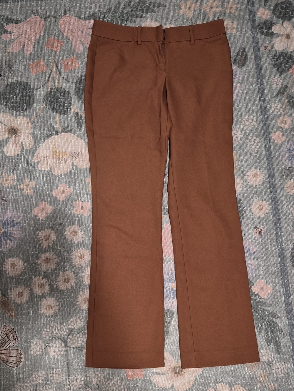 Express Women's Brown Boot Cut Dress Pants